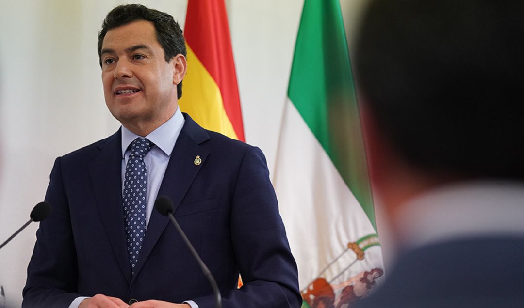 Juan Manuel Moreno, presidente de la Junta de Andalucía Juan Manuel Moreno, presidente de la Junta de Andalucía