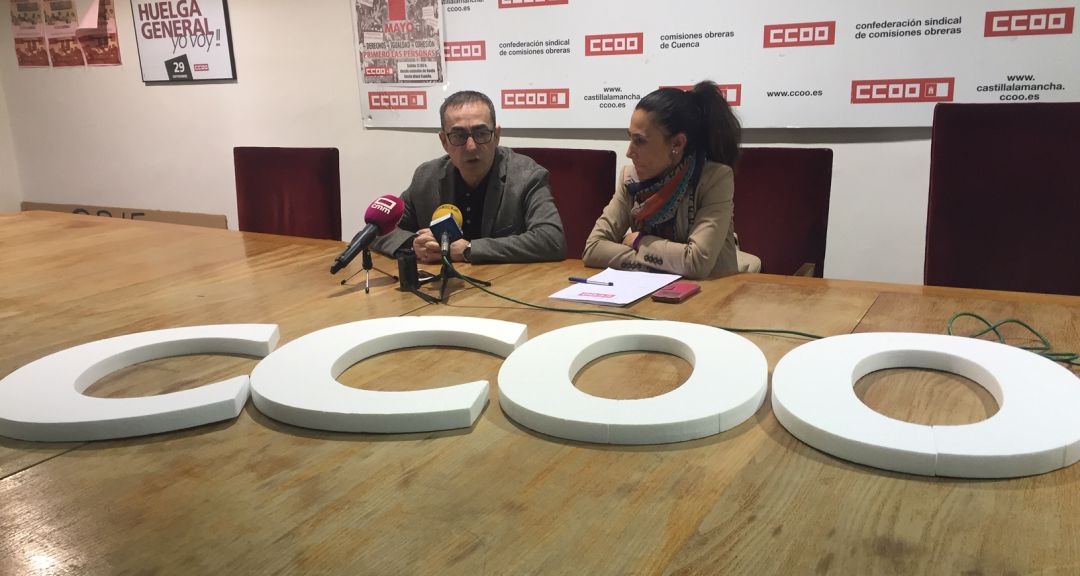 De la Rosa y Mesas en la rueda de prensa De la Rosa y Mesas en la rueda de prensa
