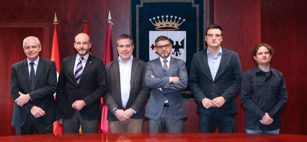 Los portavoces de los grupos municipales en Alcobendas unidos contra el coronavirus Los portavoces de los grupos municipales en Alcobendas unidos contra el coronavirus