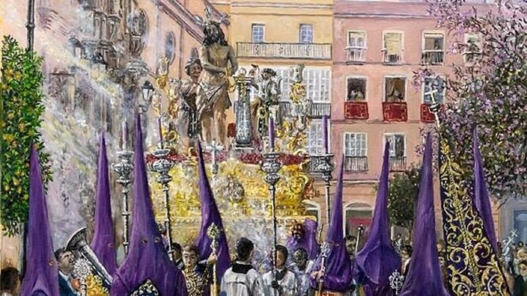 Cartel de la Semana Santa de 2020 obra de Francisco Alonso Cartel de la Semana Santa de 2020 obra de Francisco Alonso