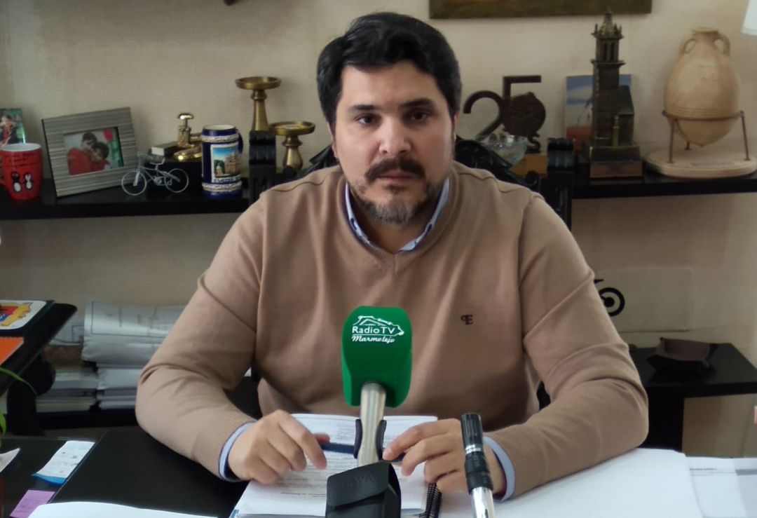 Manuel Lozano, alcalde de Marmolejo, apela a la colaboración ciudadana. Manuel Lozano, alcalde de Marmolejo, apela a la colaboración ciudadana.