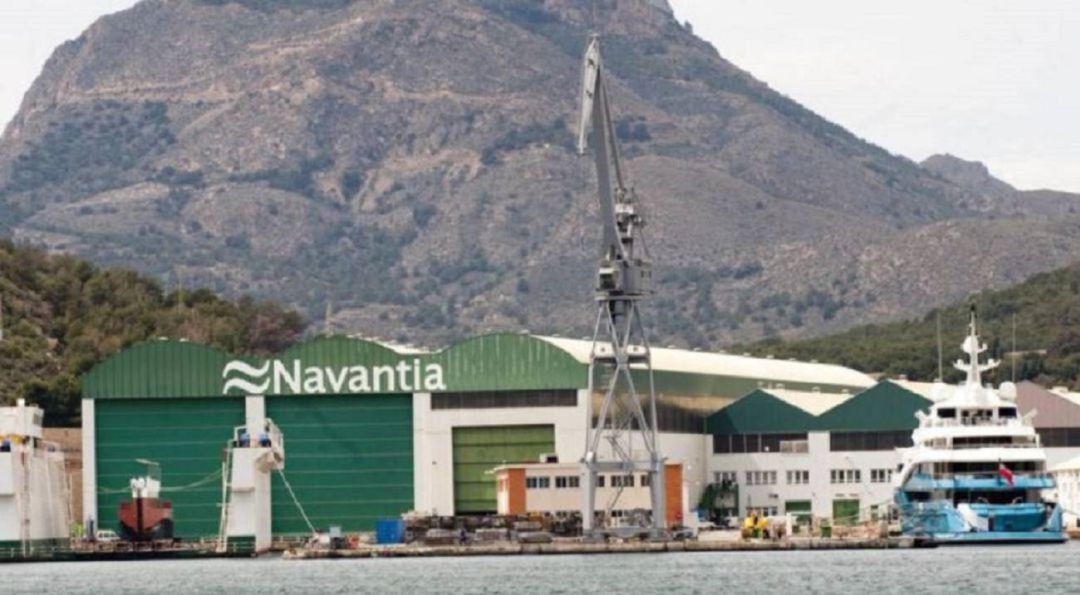 Astillero de Navantia en Cartagena Astillero de Navantia en Cartagena