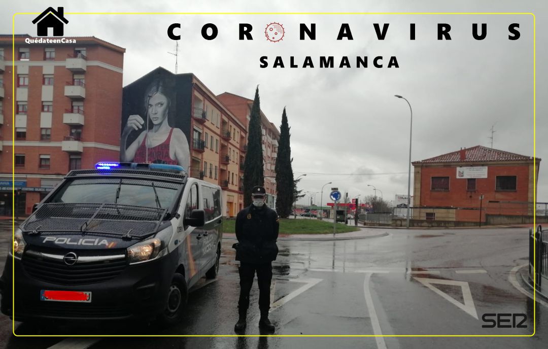 Las calles de Salamanca vacías tras el anuncio de Estado de Alarma Las calles de Salamanca vacías tras el anuncio de Estado de Alarma