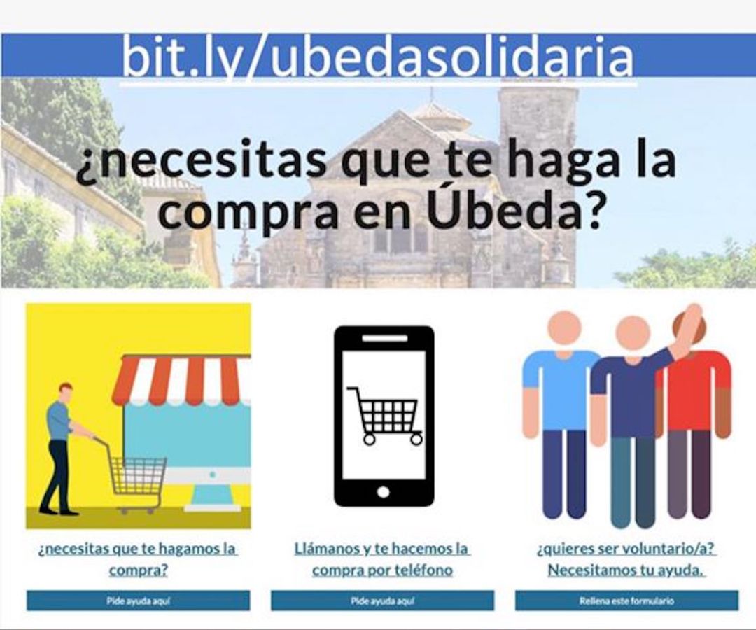 Vecinos de Úbeda se movilizan ante el coronavirus Vecinos de Úbeda se movilizan ante el coronavirus