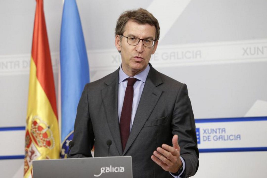 El presidente de la Xunta Alberto Núñez Feijóo El presidente de la Xunta Alberto Núñez Feijóo