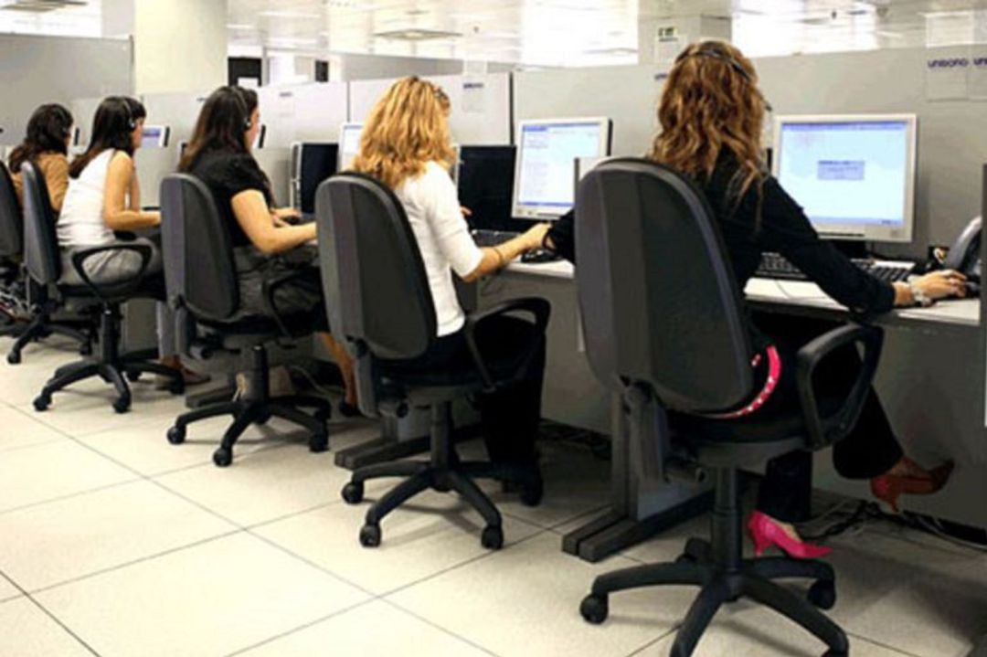 Empleadas de telemarketing Empleadas de telemarketing