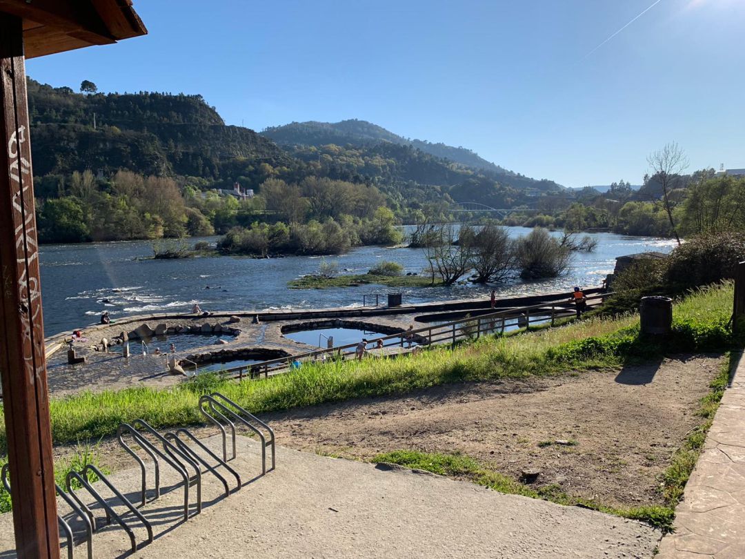 Este pasado sábado todavía había gente en las termas por la tarde Este pasado sábado todavía había gente en las termas por la tarde