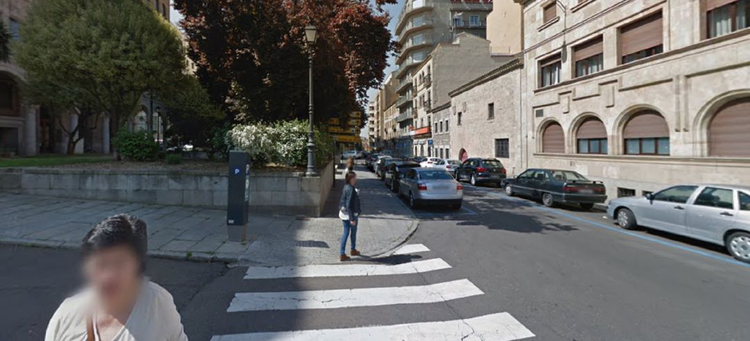 Calle Crespo Rascón de Salamanca. Calle Crespo Rascón de Salamanca.