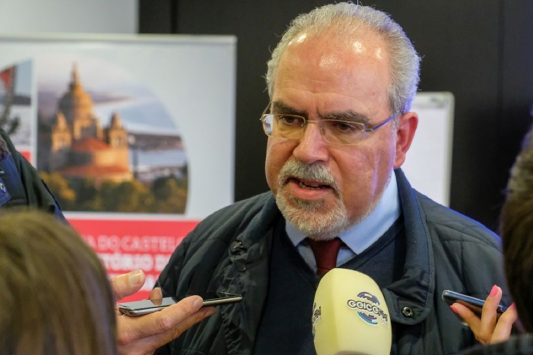 El presidente de la RIET en una comparecencia pública El presidente de la RIET en una comparecencia pública