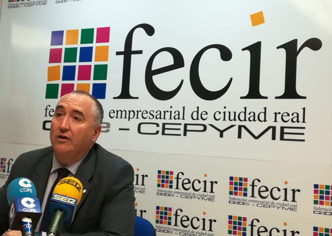 Carlos Marín, presidente de la Federación Empresarial de Ciudad Real Carlos Marín, presidente de la Federación Empresarial de Ciudad Real