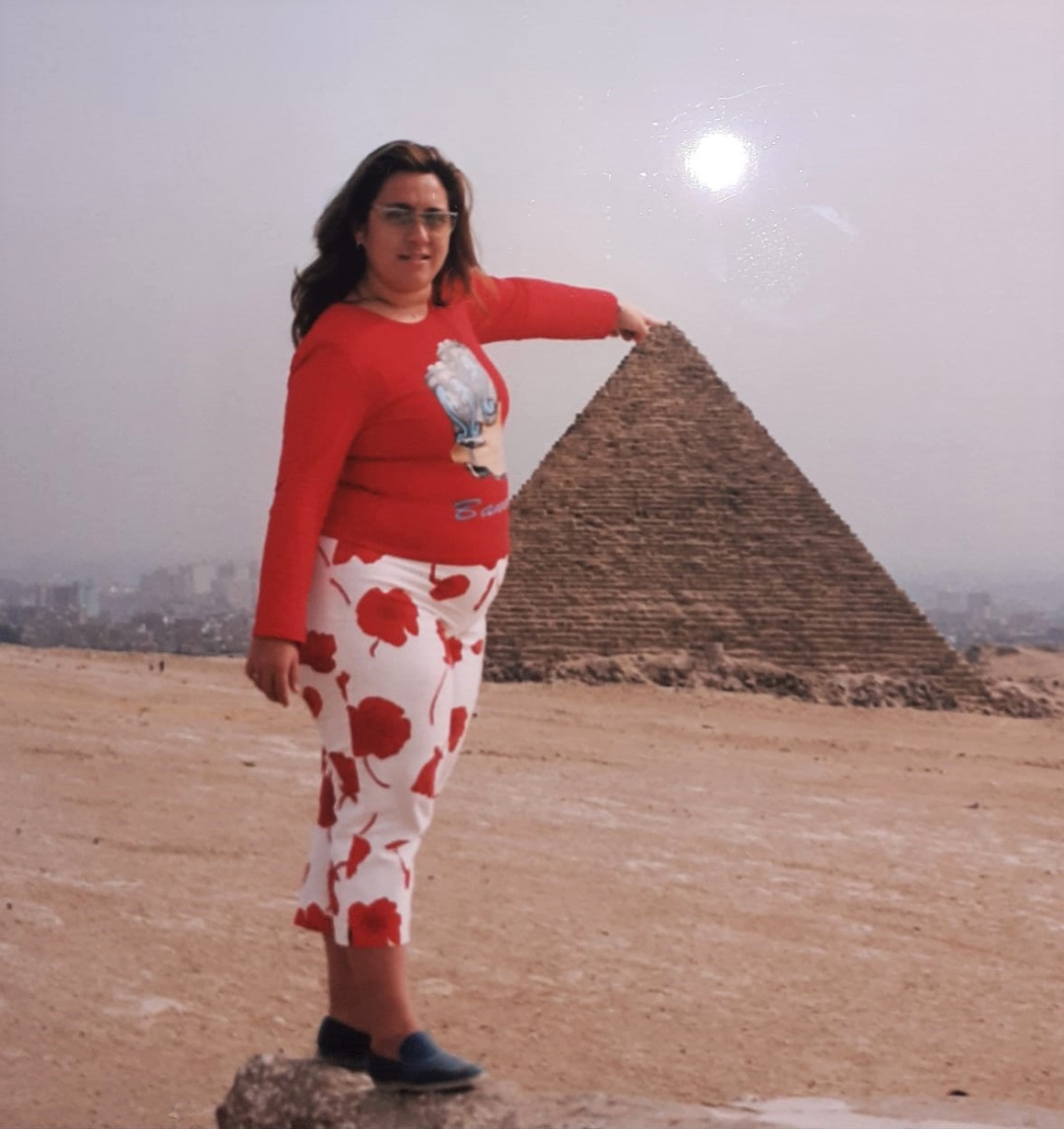 Verónica Cabanillas en Egipto Verónica Cabanillas en Egipto