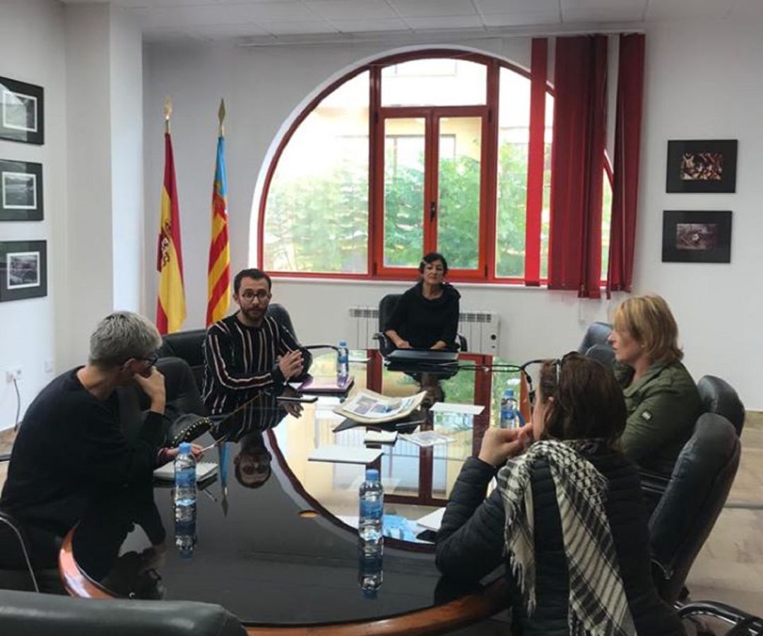 Reunión entre el ayuntamiento y la comisión de fiestas 2020. Reunión entre el ayuntamiento y la comisión de fiestas 2020.