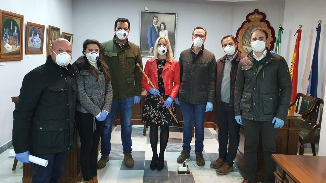 Maria Dolores Sánchez se convierte en plena crisis sanitaria en la primera alcaldesa de Santisteban del Puerto