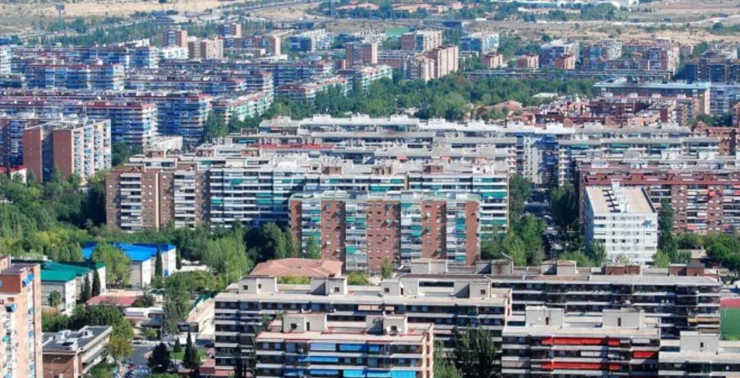 Vista aérea de Alcorcón Vista aérea de Alcorcón