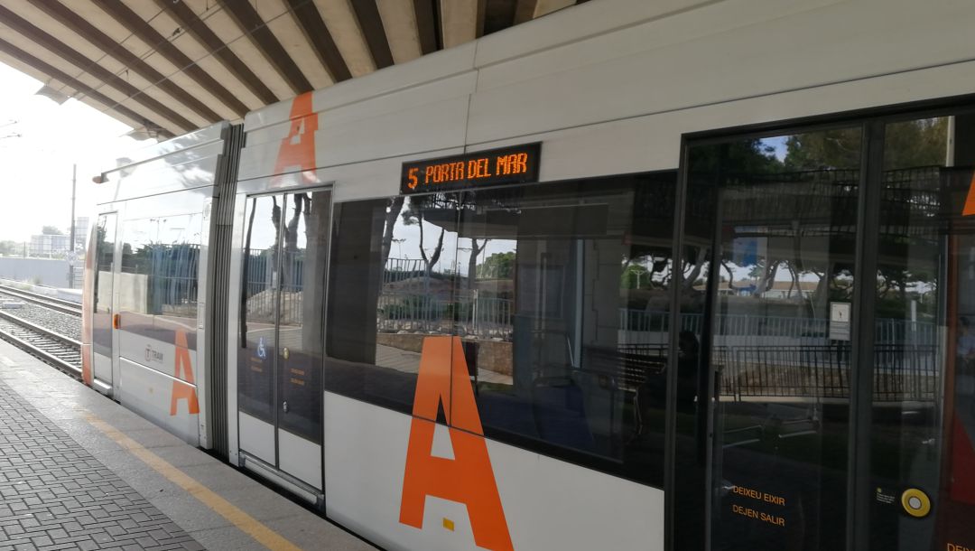 La Generalitat modifica la línea 5 del TRAM por el coronavirus La Generalitat modifica la línea 5 del TRAM por el coronavirus