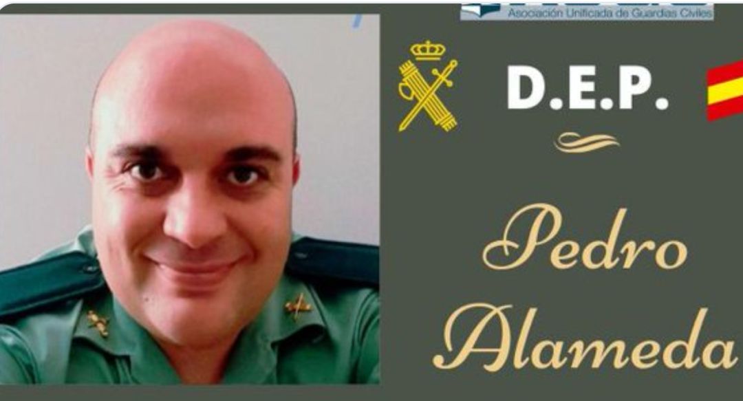 Pedro Alameda, agente de la Guardia Civil fallecido Pedro Alameda, agente de la Guardia Civil fallecido