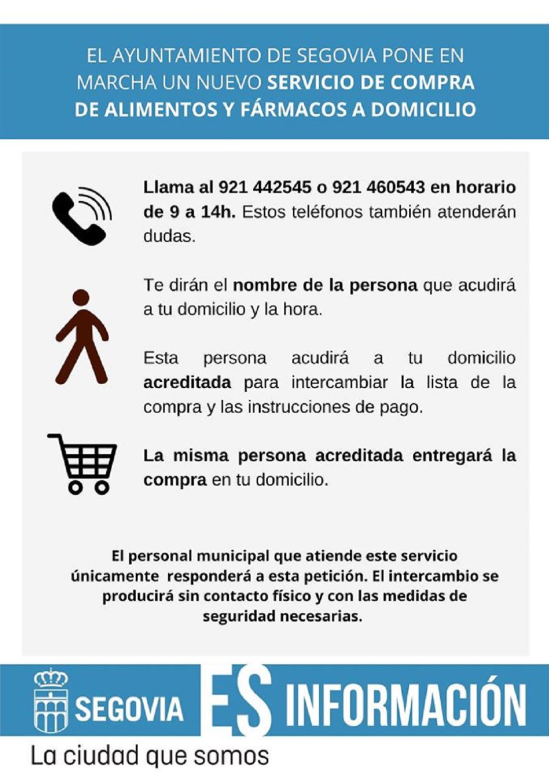 Nuevo servicio del Ayuntamiento de Segovia Nuevo servicio del Ayuntamiento de Segovia