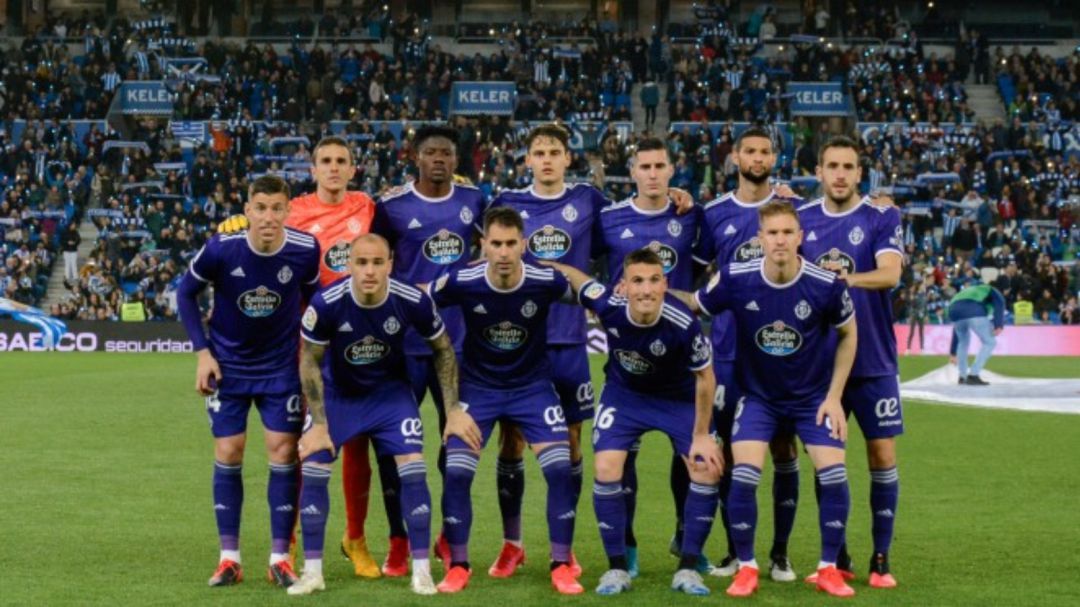 Once inicial del Real Valladolid que jugó hace unas semanas en San Sebastián. Once inicial del Real Valladolid que jugó hace unas semanas en San Sebastián.