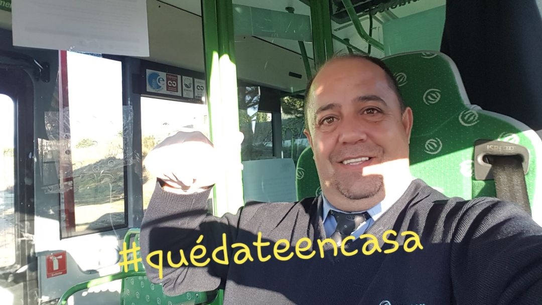 Juan Francisco García conductor de autobús Juan Francisco García conductor de autobús