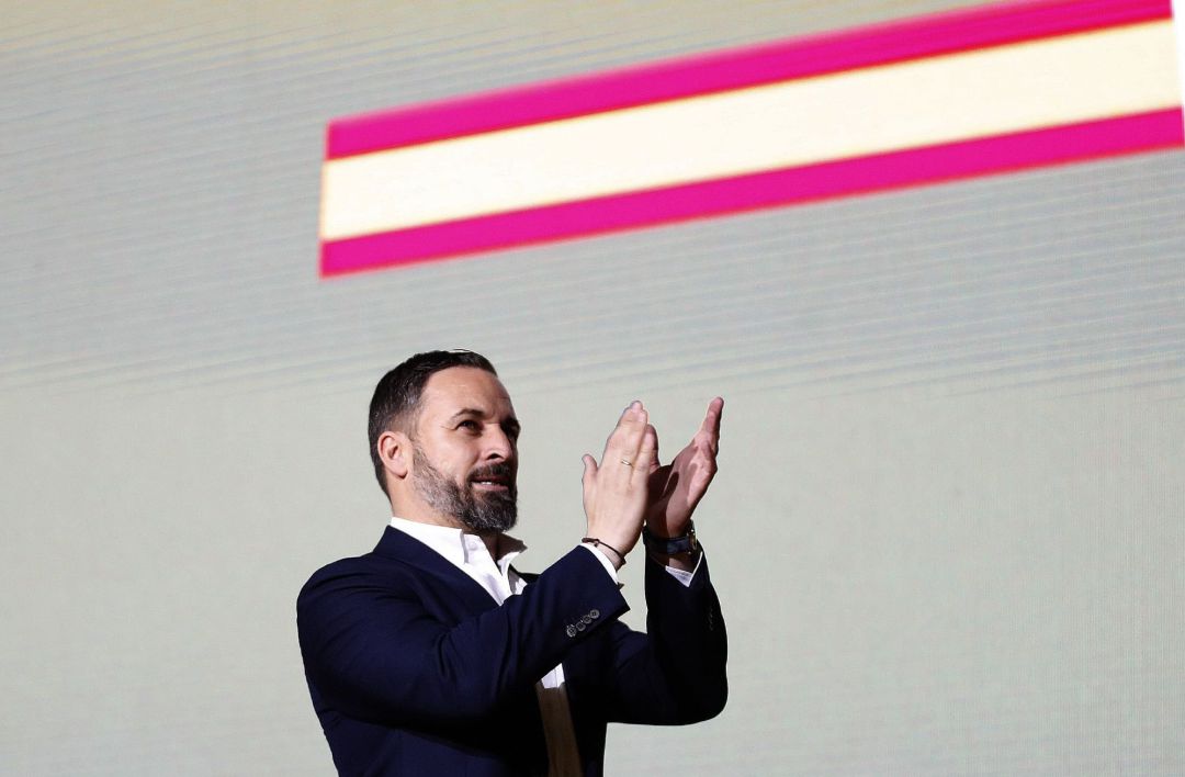 El líder de Vox, Santiago Abascal. El líder de Vox, Santiago Abascal.