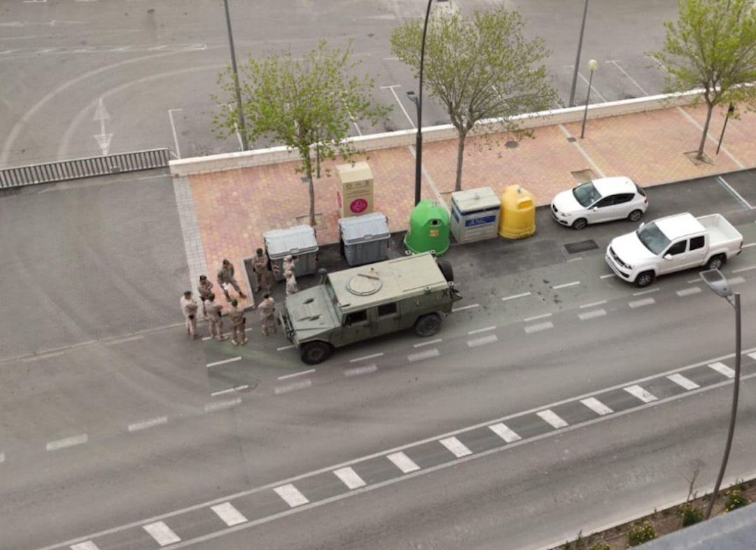 Zapadores paracaidistas han evaluado en Lorca posibles puntos estratégicos Zapadores paracaidistas han evaluado en Lorca posibles puntos estratégicos