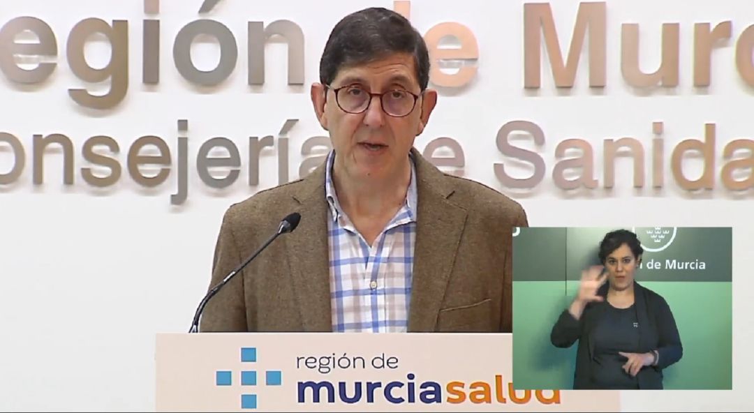 Manuel Villegas en la comparecencia de prensa de este jueves Manuel Villegas en la comparecencia de prensa de este jueves
