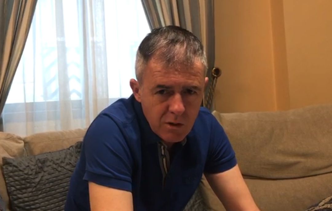 Lucas Alcaraz ha respondido desde su domicilio a las preguntas de la prensa Lucas Alcaraz ha respondido desde su domicilio a las preguntas de la prensa