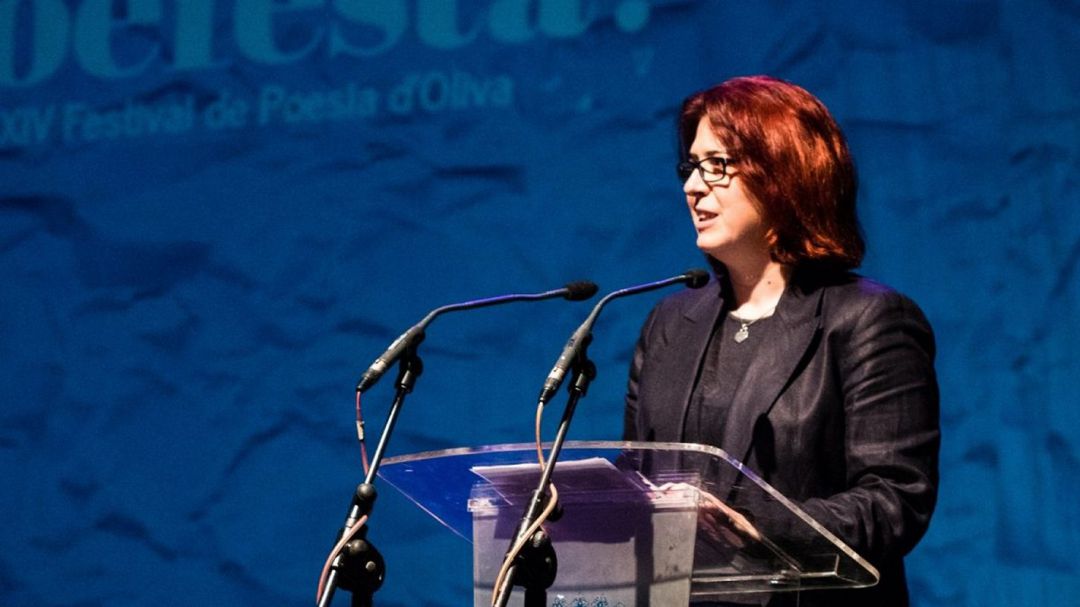 Àngels Gregori, directora del Festival de Poesía de Oliva, Poefesta Àngels Gregori, directora del Festival de Poesía de Oliva, Poefesta