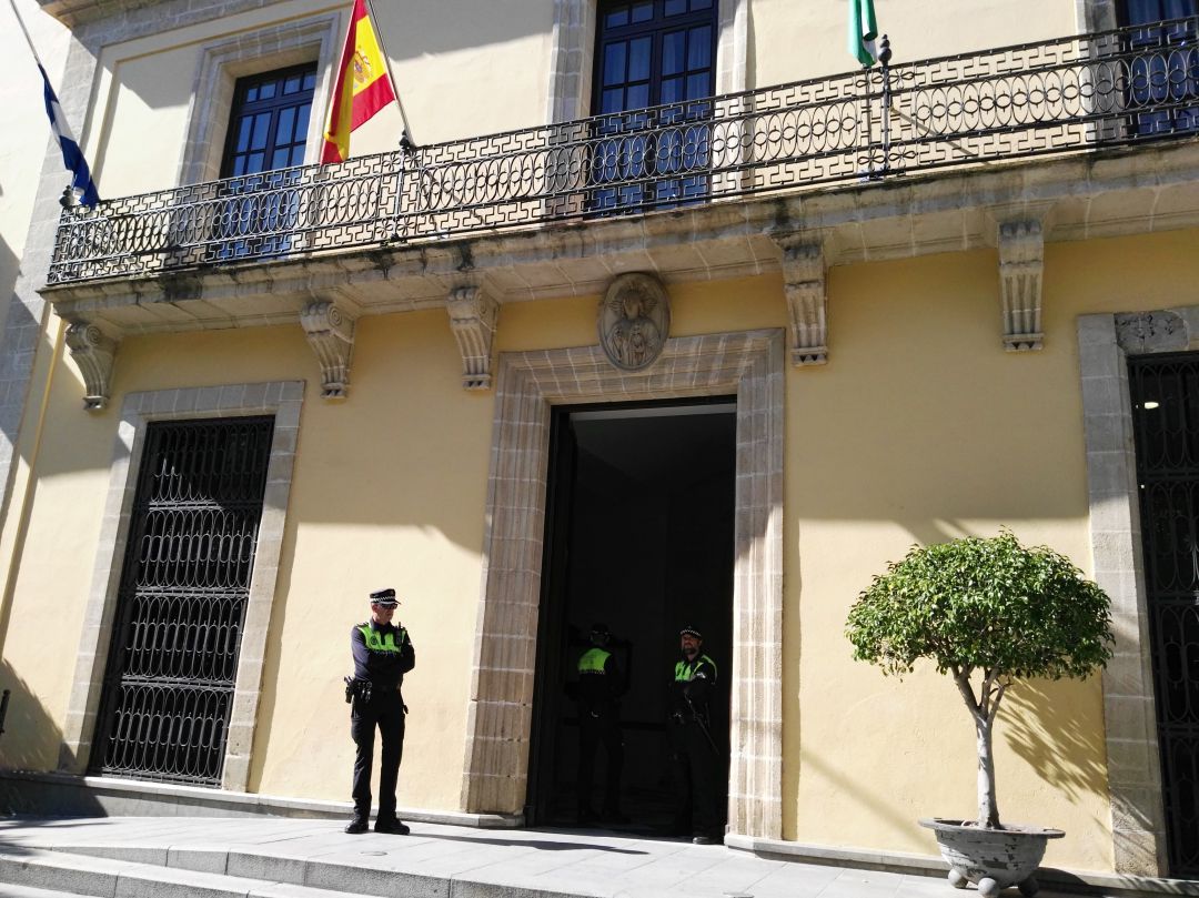 Fachada del Ayuntamiento de Jerez Fachada del Ayuntamiento de Jerez