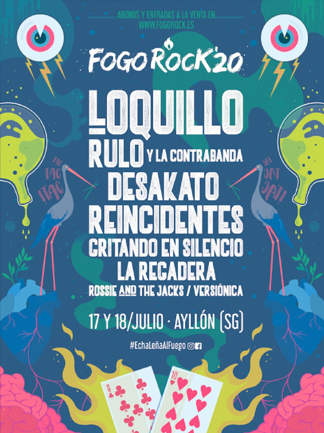 Cartel Fogo rock de Ayllón Cartel Fogo rock de Ayllón