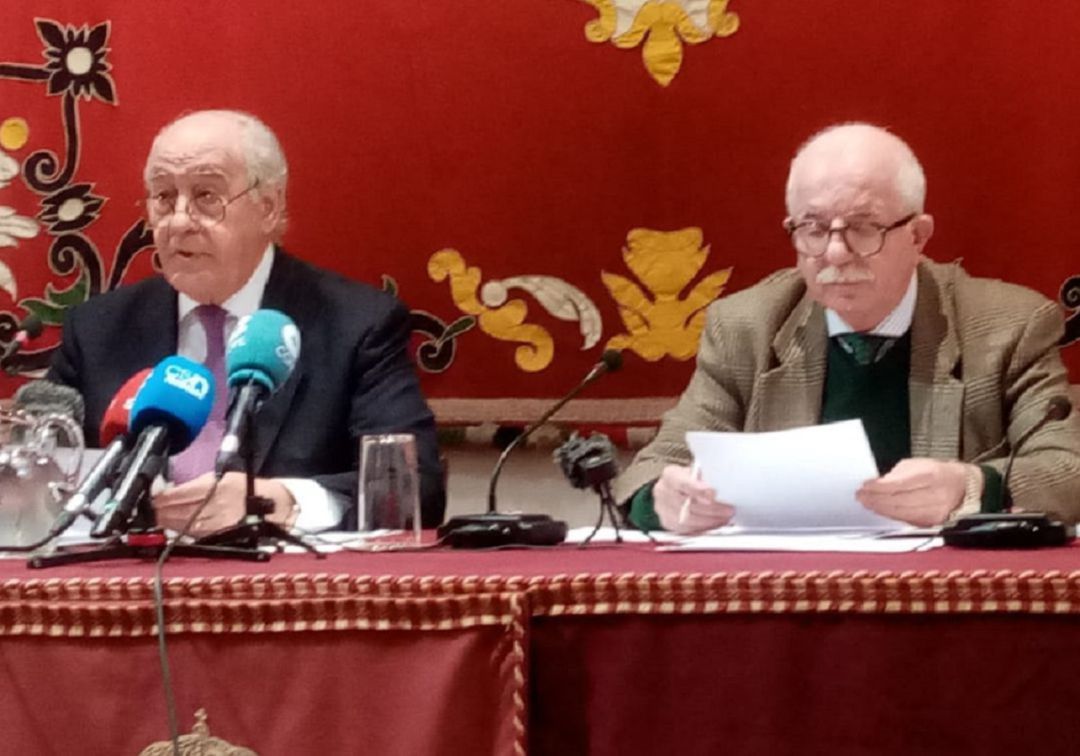 El empresario Ramón Valencia, a la izquierda de la imagen, el día que se presentaron los carteles de la temporada 2020 en la Maestranza El empresario Ramón Valencia, a la izquierda de la imagen, el día que se presentaron los carteles de la temporada 2020 en la Maestranza
