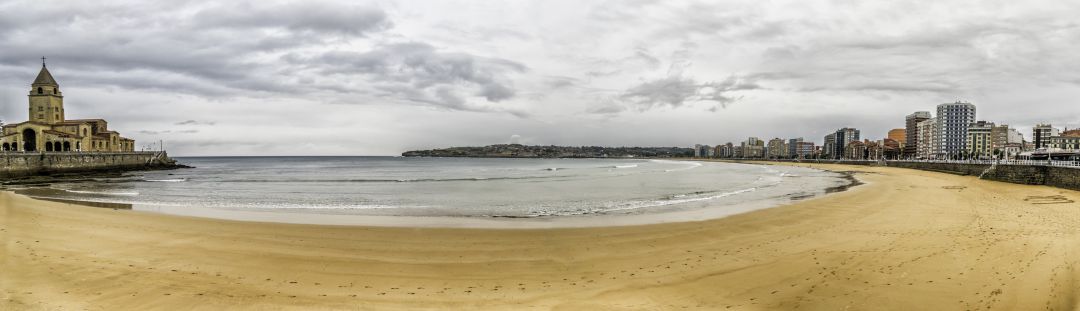 Playa de San Lorenzo que podría ser cerrada. Playa de San Lorenzo que podría ser cerrada.