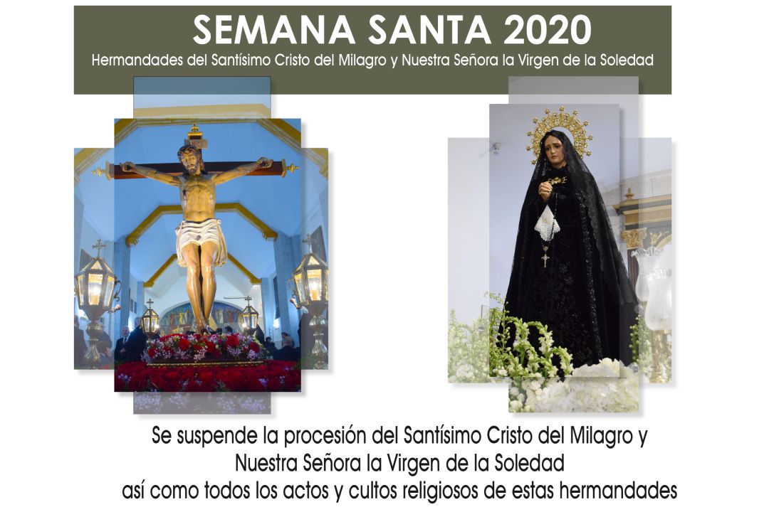 Villaviciosa de Odón suspende la Semana Santa Villaviciosa de Odón suspende la Semana Santa