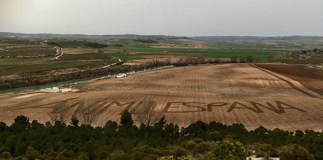 Mensaje de ánimo desde Barajas de Melo (Cuenca). Mensaje de ánimo desde Barajas de Melo (Cuenca).