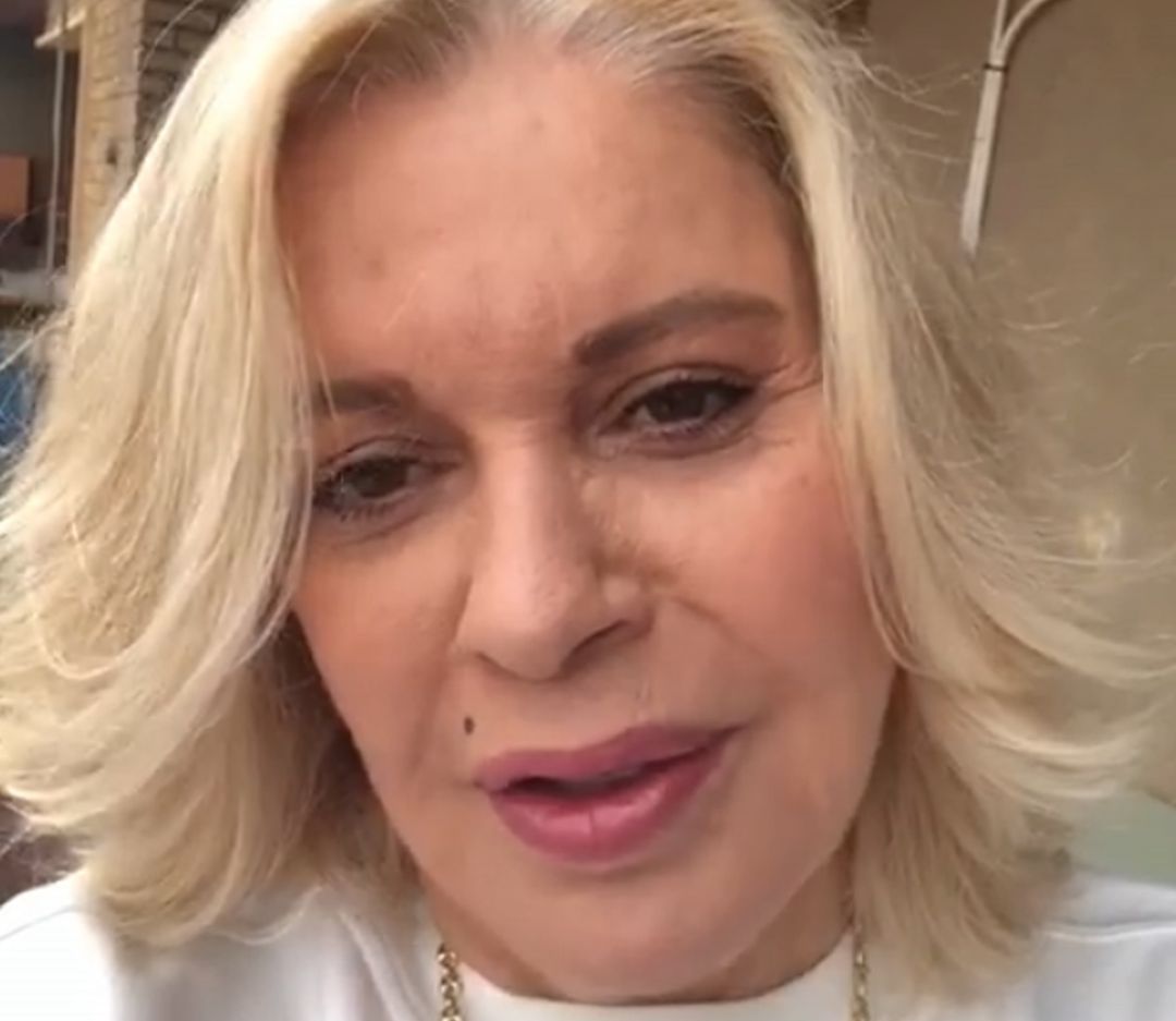 Bárbara Rey pide a sus vecinos de Totana que se queden en sus casas Bárbara Rey pide a sus vecinos de Totana que se queden en sus casas