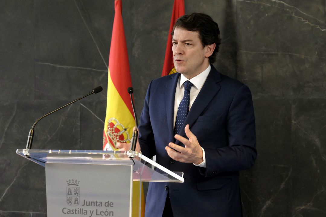 Intervención del presidente de la Junta Alfonso Fernández Mañueco Intervención del presidente de la Junta Alfonso Fernández Mañueco