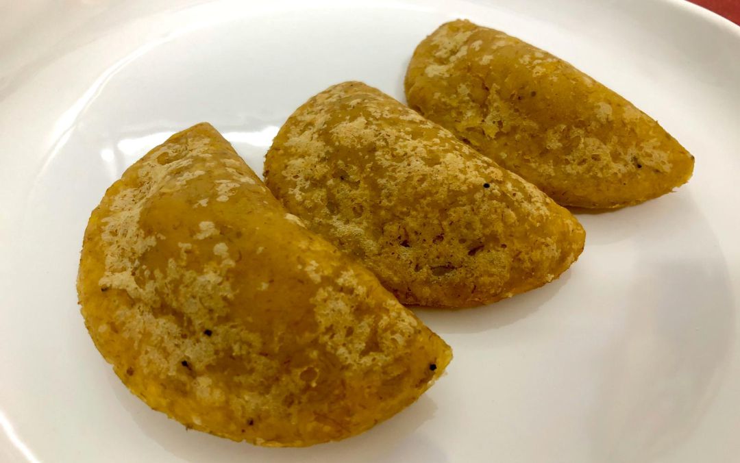 Empanadas de plátano macho. Empanadas de plátano macho.