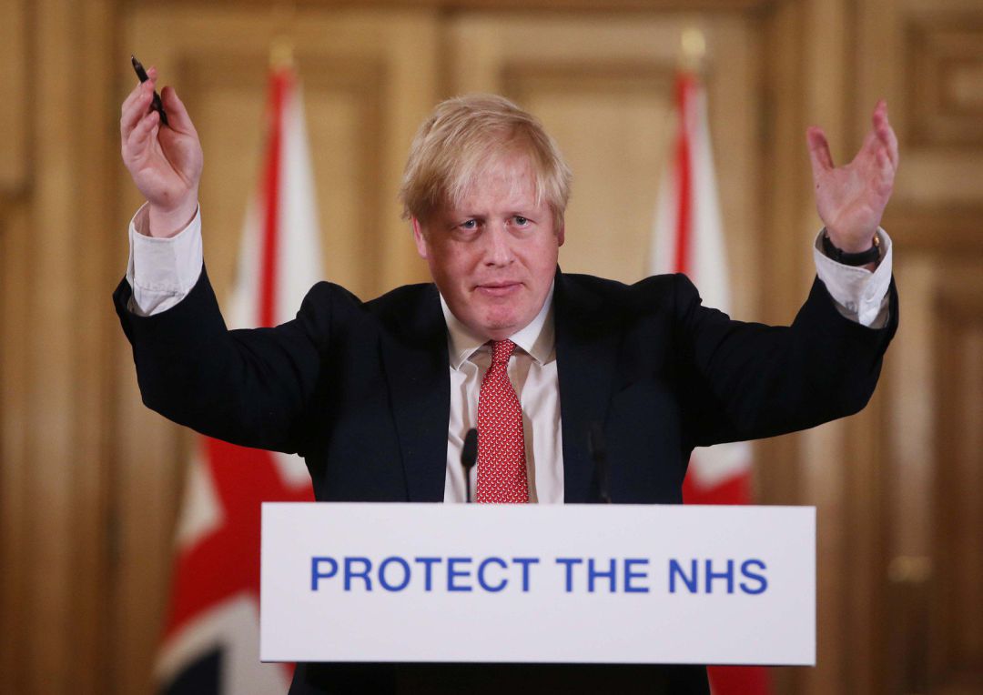 El primer ministro británico, Boris Johnson El primer ministro británico, Boris Johnson