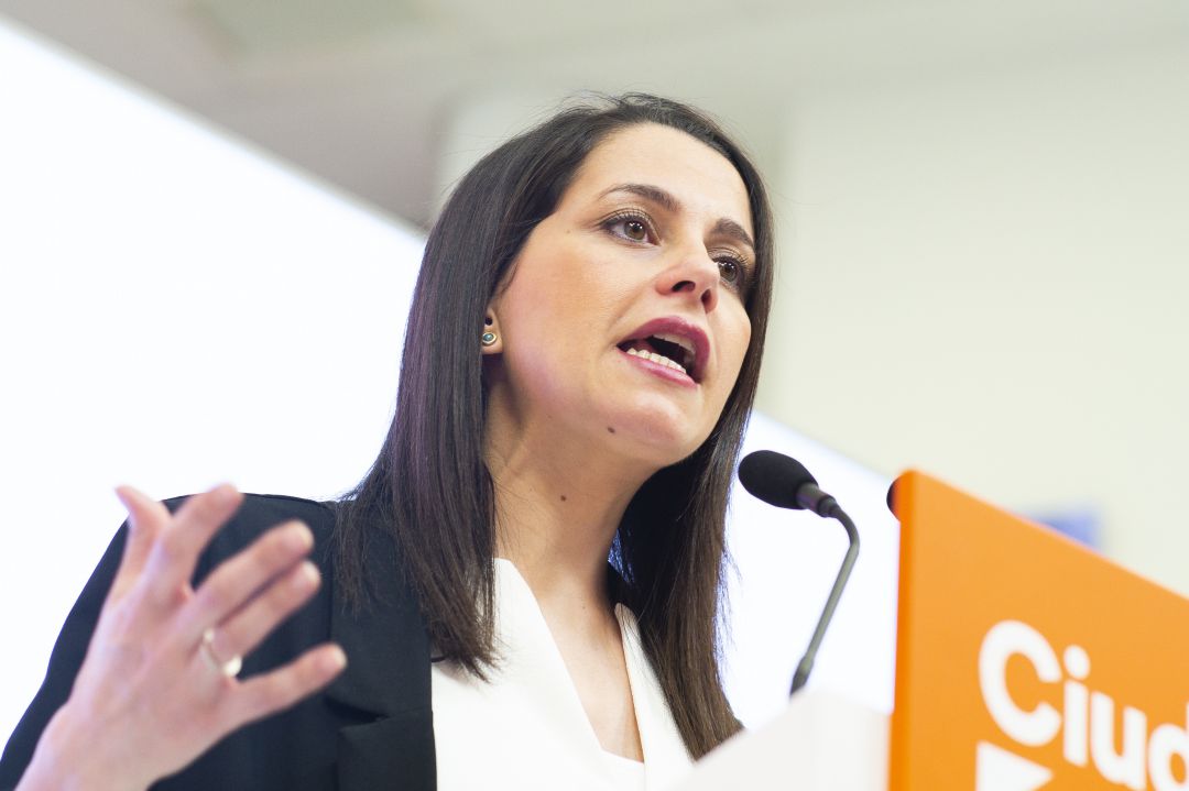 La líder de Ciudadanos, Inés Arrimadas La líder de Ciudadanos, Inés Arrimadas