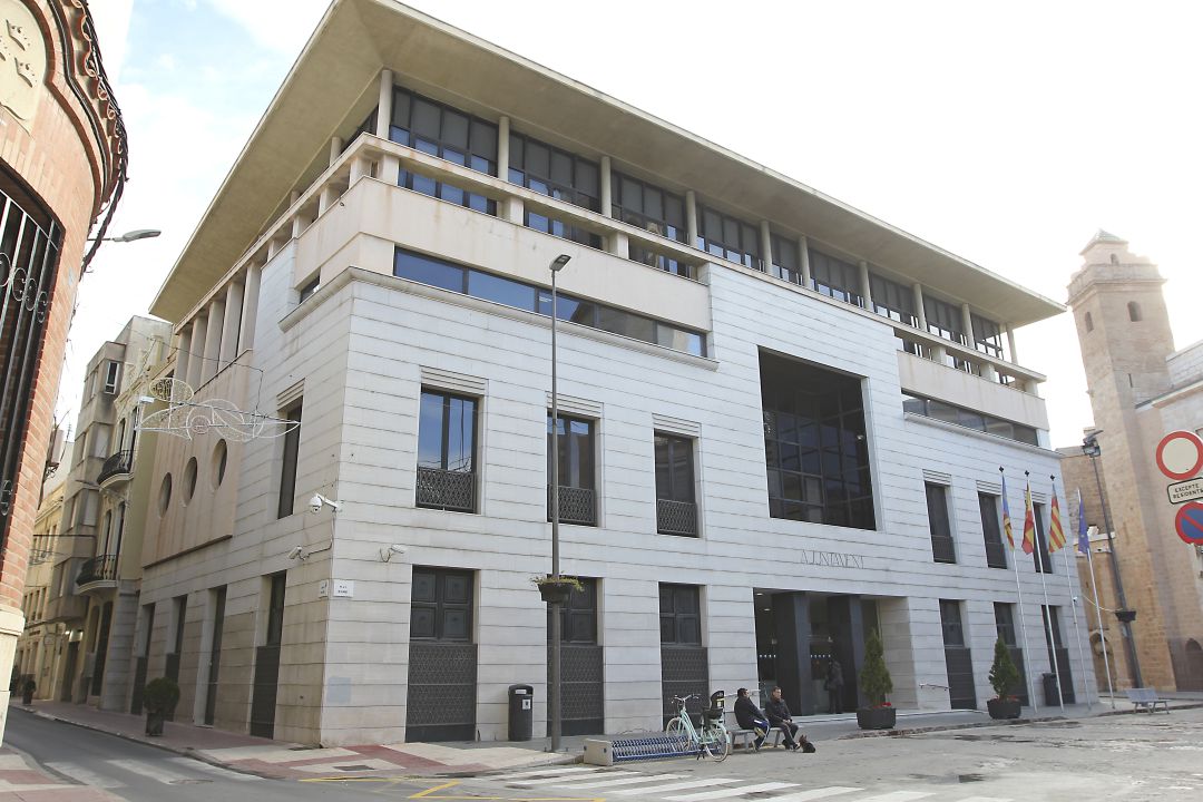 Fachada Ajuntament de Borriana Fachada Ajuntament de Borriana