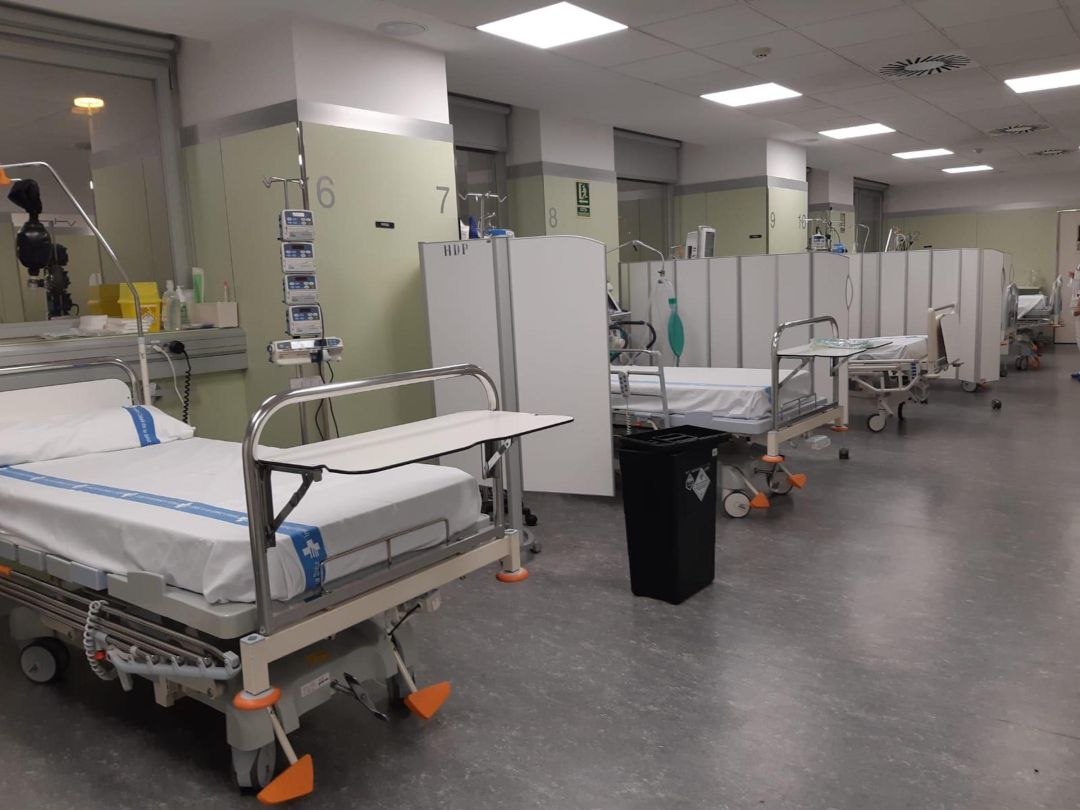 Hospital Polivalent del Trueta preparat per atendre pacients critics Hospital Polivalent del Trueta preparat per atendre pacients critics