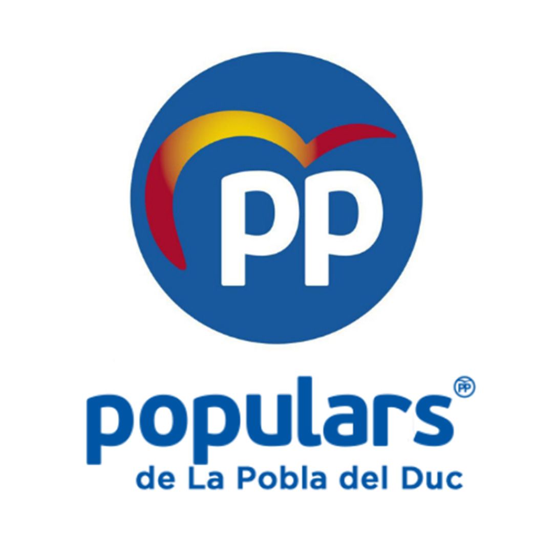 Logotip del Partit Popular de la Pobla del Duc Logotip del Partit Popular de la Pobla del Duc