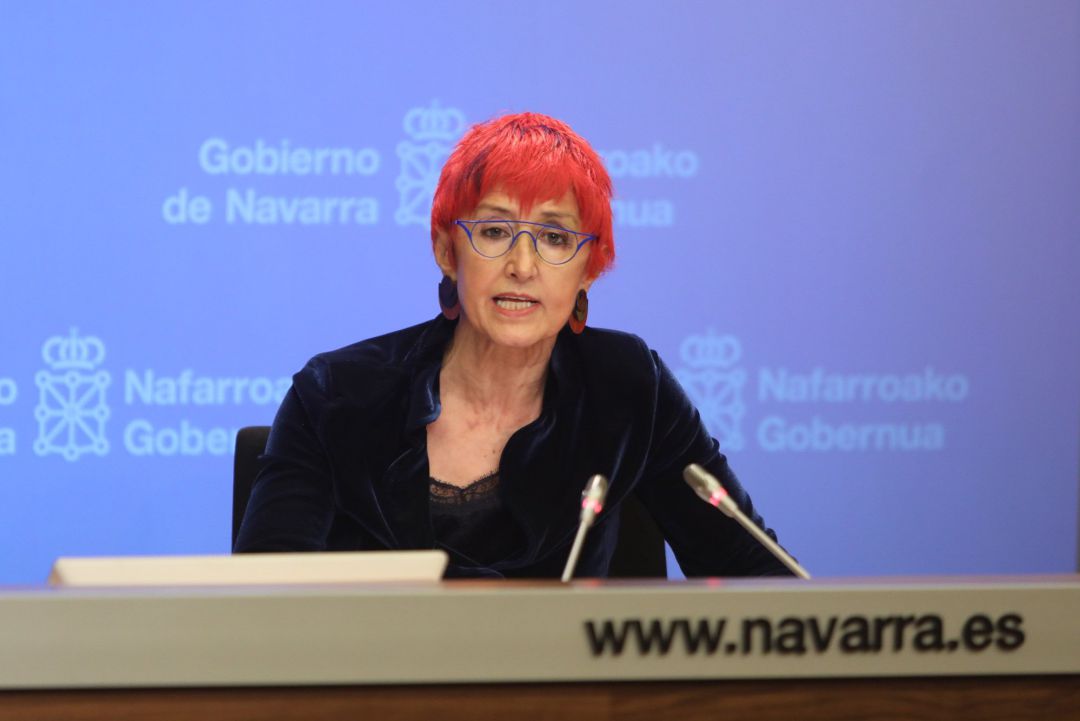 La consejera de Salud, Santos Induráin.
GOBIERNO DE NAVARRA
La consejera de Salud, Santos Induráin.
GOBIERNO DE NAVARRA