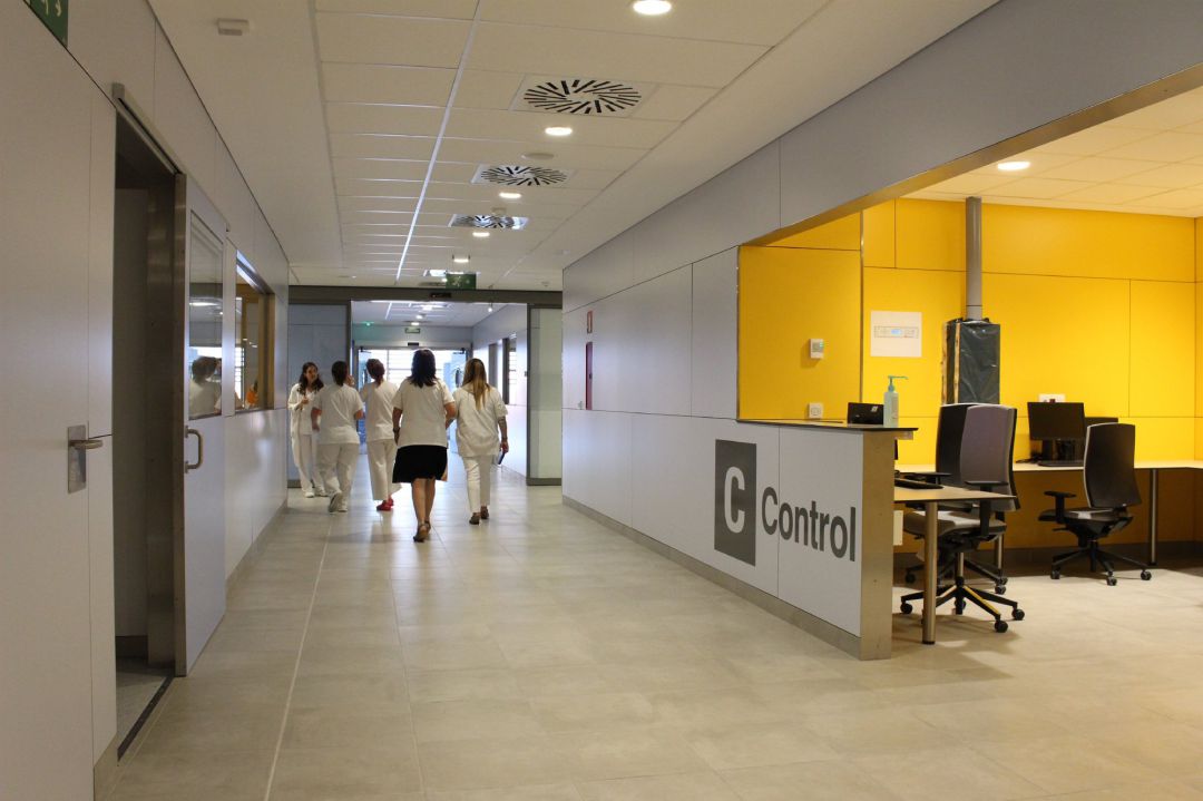 Centro hospitalario en España. Centro hospitalario en España.