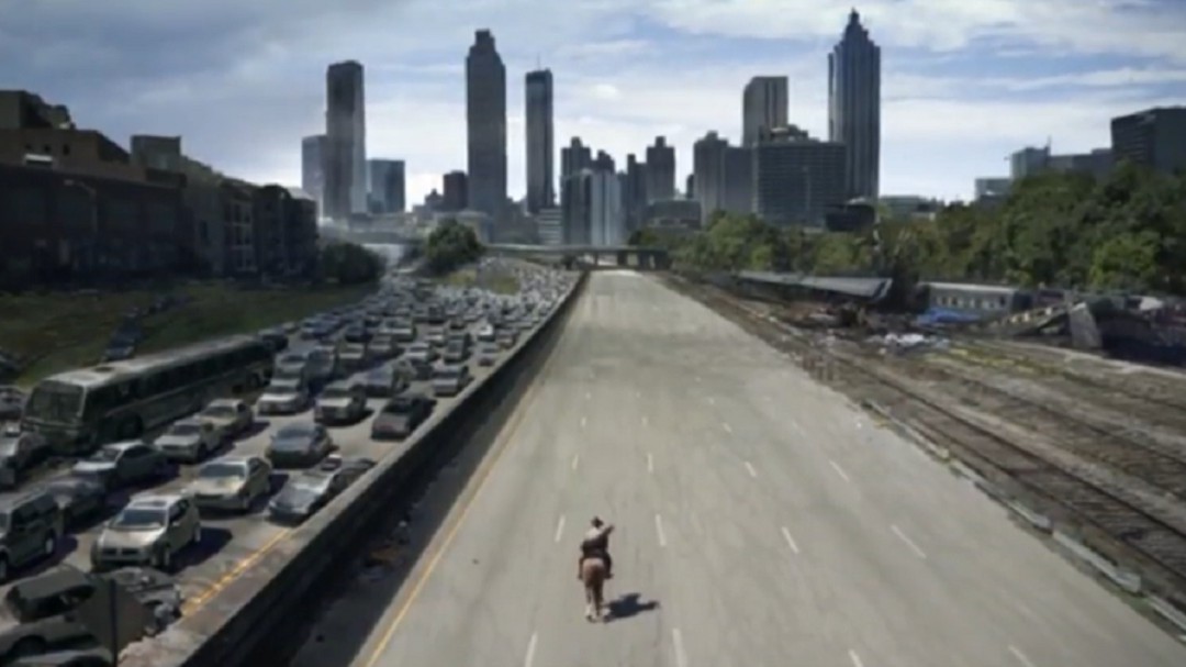 La crisis del coronavirus hace real unas de las escenas más icónicas de 'The Walking Dead'