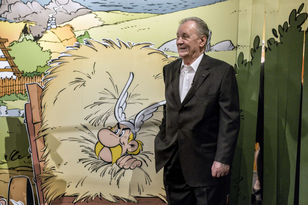 Albert Uderzo, en una imagen de archivo. Albert Uderzo, en una imagen de archivo.