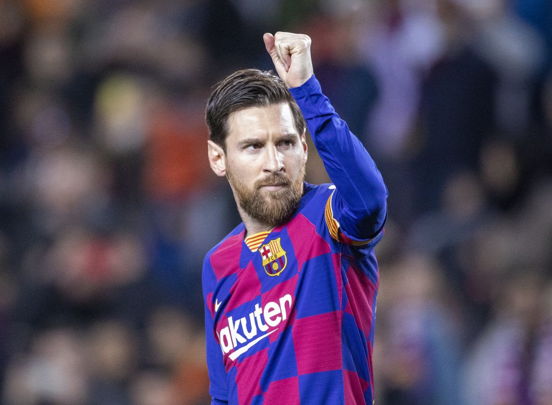 Lionel Messi, durante un partido del FC Barcelona Lionel Messi, durante un partido del FC Barcelona