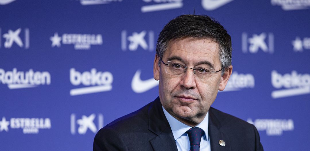 Josep María Bartomeu, durante un acto oficial Josep María Bartomeu, durante un acto oficial