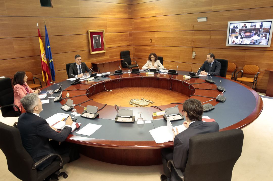 El presidente del Gobierno, Pedro Sánchez, preside la reunión del Consejo de Ministros El presidente del Gobierno, Pedro Sánchez, preside la reunión del Consejo de Ministros