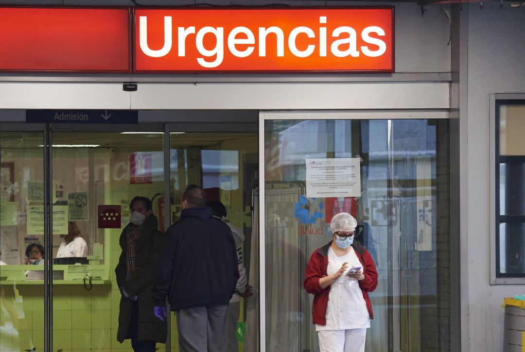 Fotografía del servicio de Urgencias del hospital de La Paz (Madrid). Fotografía del servicio de Urgencias del hospital de La Paz (Madrid).